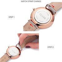 Orologio Cluse Watches Donna La Vedette in Acciaio placcato oro rosa CL50025 - CL50025